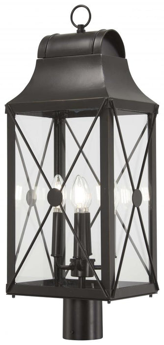De Luz - 4 Light Post Mount
