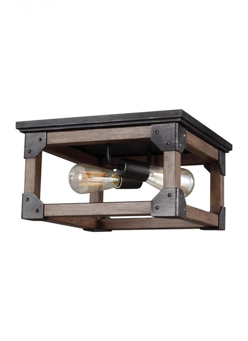 Dunning Two Light Ceiling Flush Mount