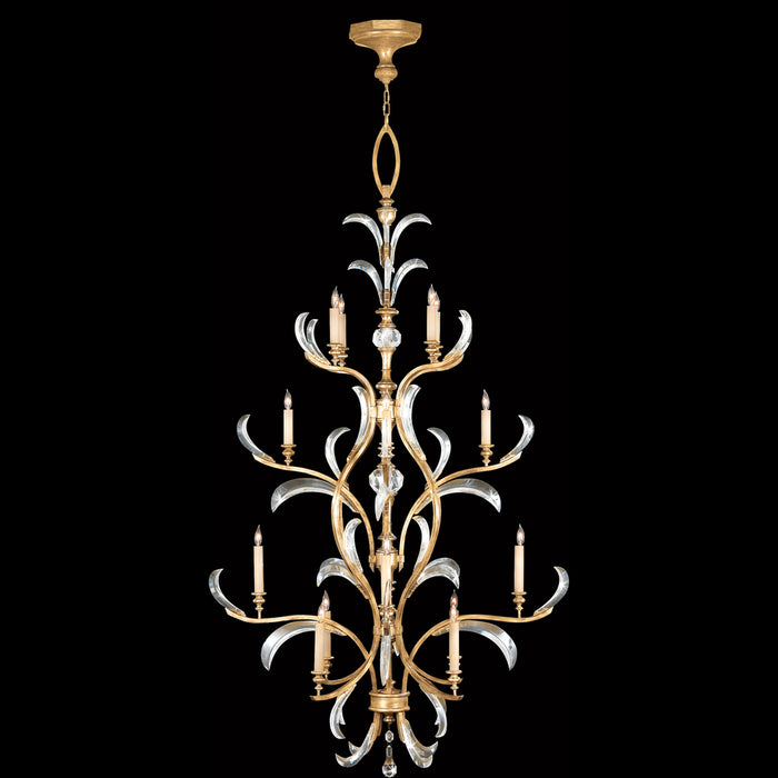 Beveled Arcs 48"W Round Chandelier