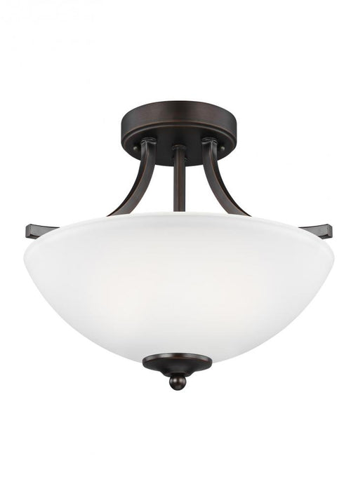 Geary Small Two Light Semi-Flush Convertible Pendant