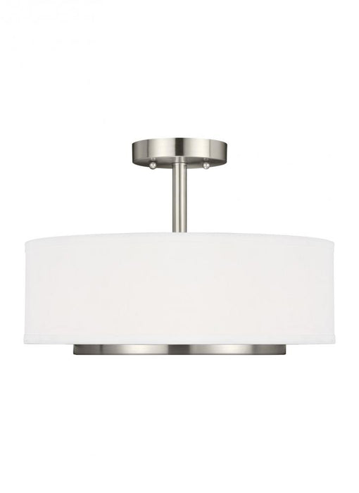 Nance Two Light Semi-Flush Convertible Pendant