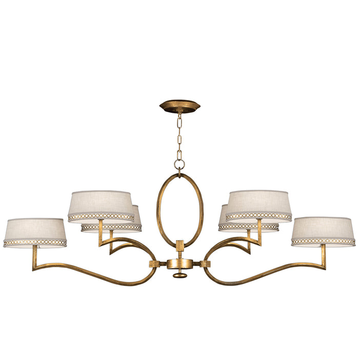Allegretto 63"W Oblong Chandelier