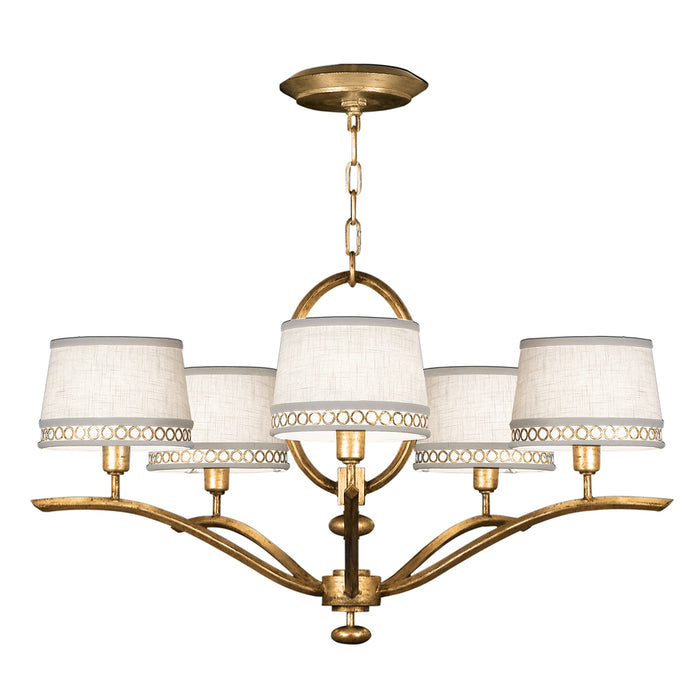 Allegretto 29"W Round Chandelier