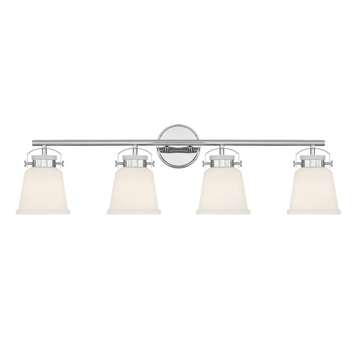 Kaden 4-Light Bathroom Vanity Light in Polished Chrome