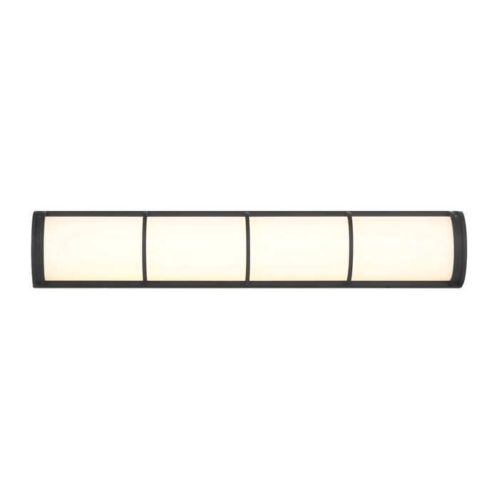 Harper LED Bathroom Vanity Light in Matte Black