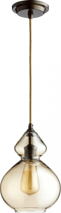 AMBER FILAMENT PEND - OB