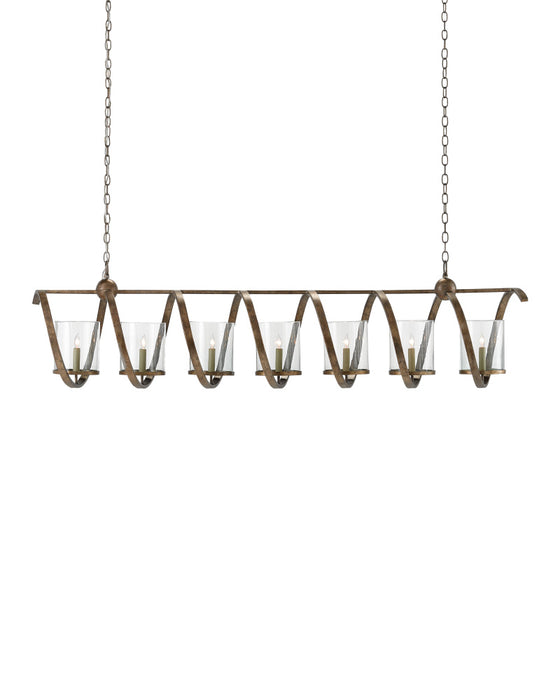 Maximus Grande Bronze Chandelier