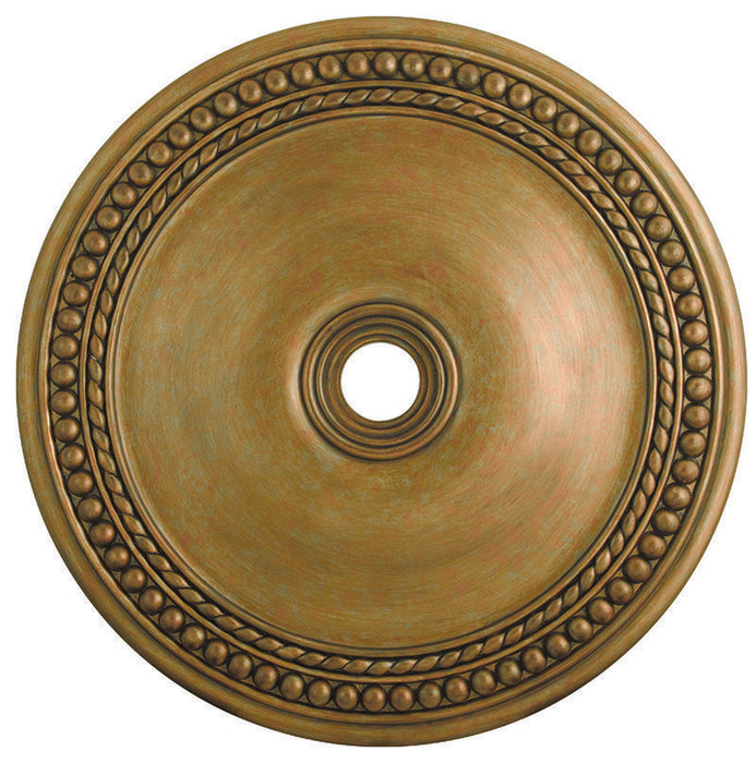 Antique Gold Leaf Ceiling Medallion
