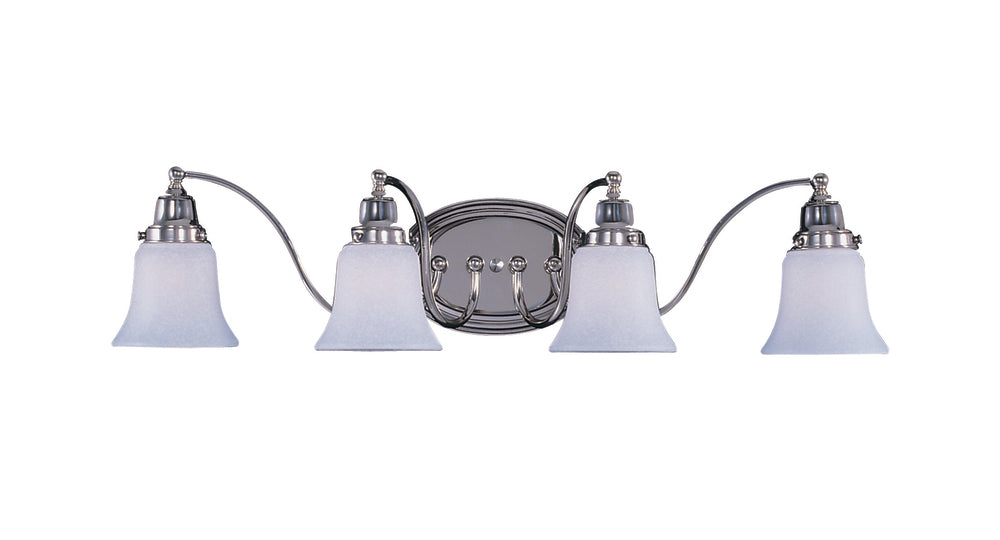 4-Light Satin Pewter Magnolia Sconce