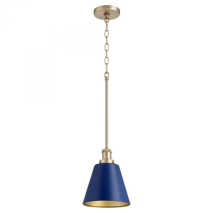 8" CONE PEND - BLU/AGB
