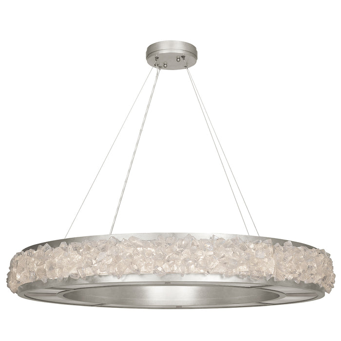 Arctic Halo 38"W Round Pendant