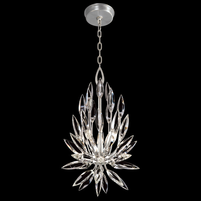 Lily Buds 12"W Round Pendant