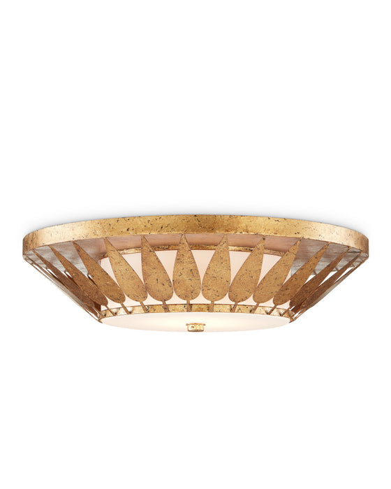 Floris Gold Flush Mount