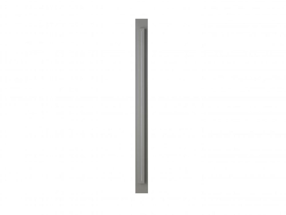 Avenue Outdoor 68" Rectangular Sconce in Silver  with a Raised LED Panel