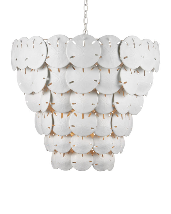 Tulum Extra Large White Chandelier