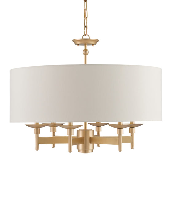 Bering Brass Semi-Flush Mount