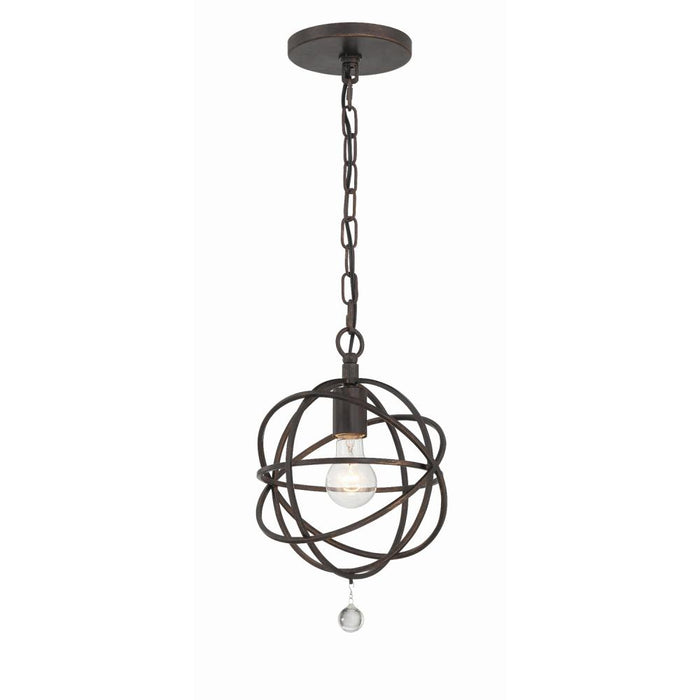 Solaris 1 Light English Bronze Mini Pendant