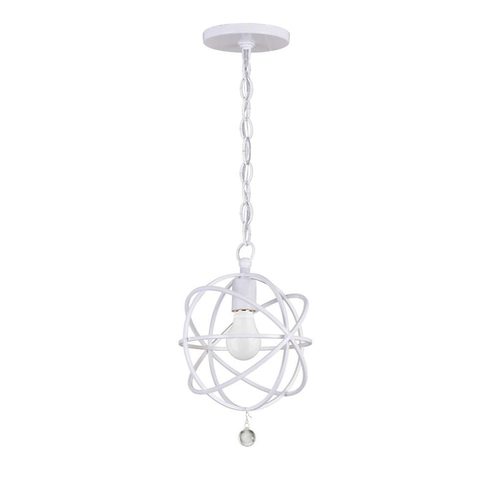 Solaris 1 Light Wet White Mini Pendant