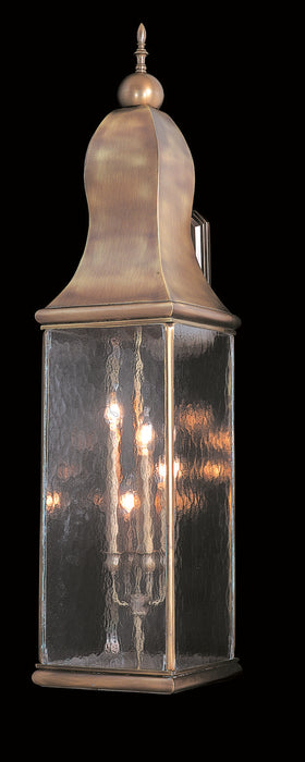 4-Light Mahogany Bronze Marquis Exterior Wall Mount