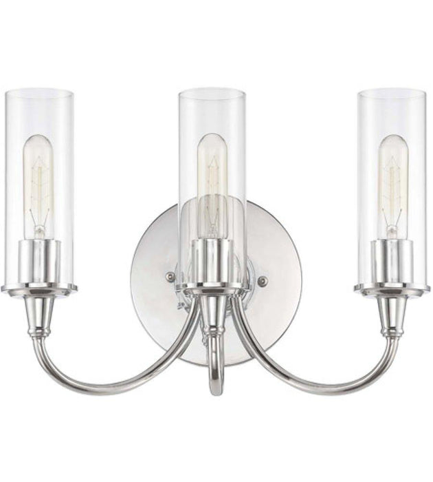 Modina 3 Light Vanity in Chrome