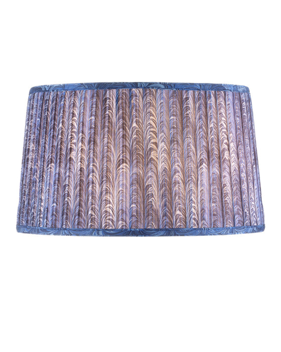Pembrook Blue Tapered Lamp Shade