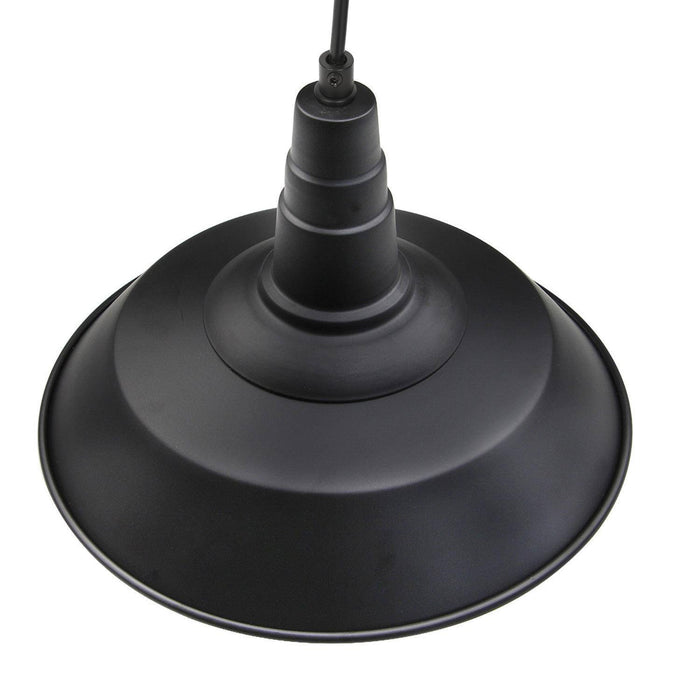 Rongeri 1-Light Black Pendant Light