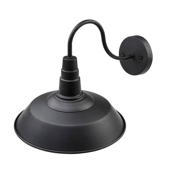 Rongeri 1-Light Black Wall Sconce