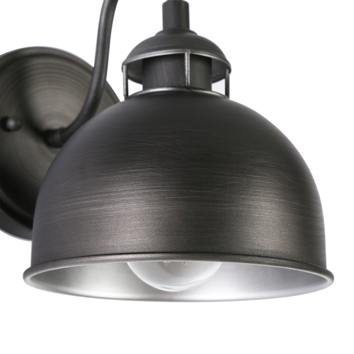 Abspin 1-Light Black Wall Sconce