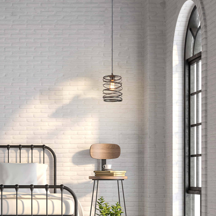 Alpinum 1-Light Rust Pendant Light