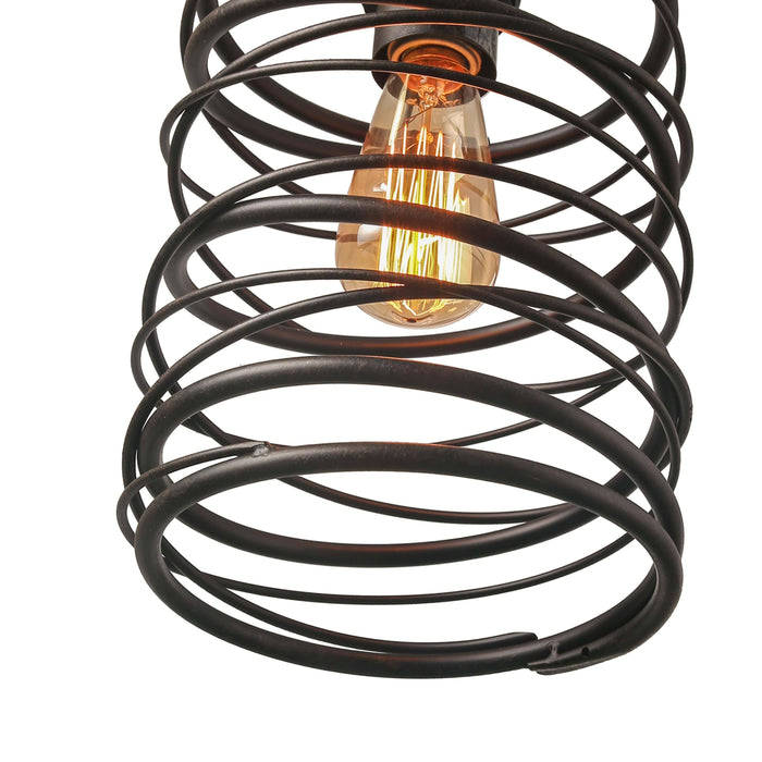 Alpinum 1-Light Rust Pendant Light