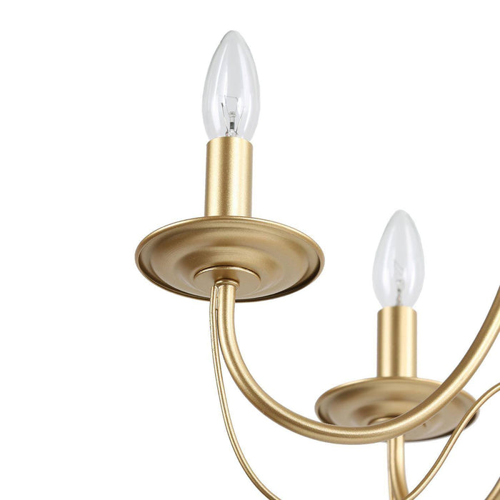 Emily 5-Light Gold Chandelier