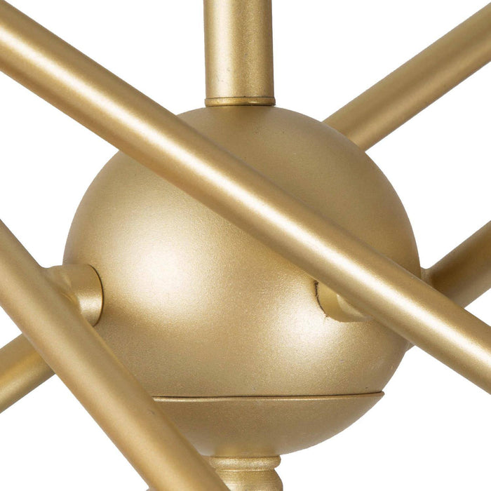Jorina 8-Light Gold Chandelier