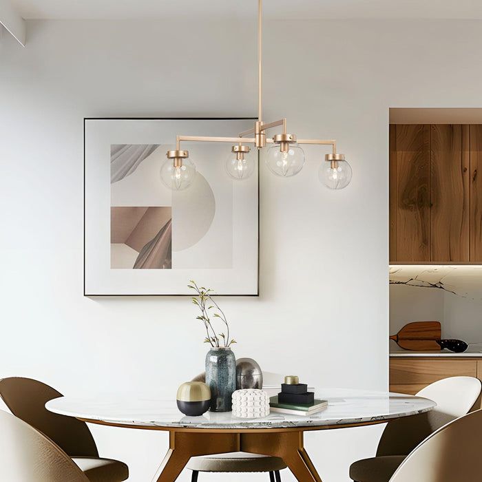 Edward 4-Light Gold Chandeliers