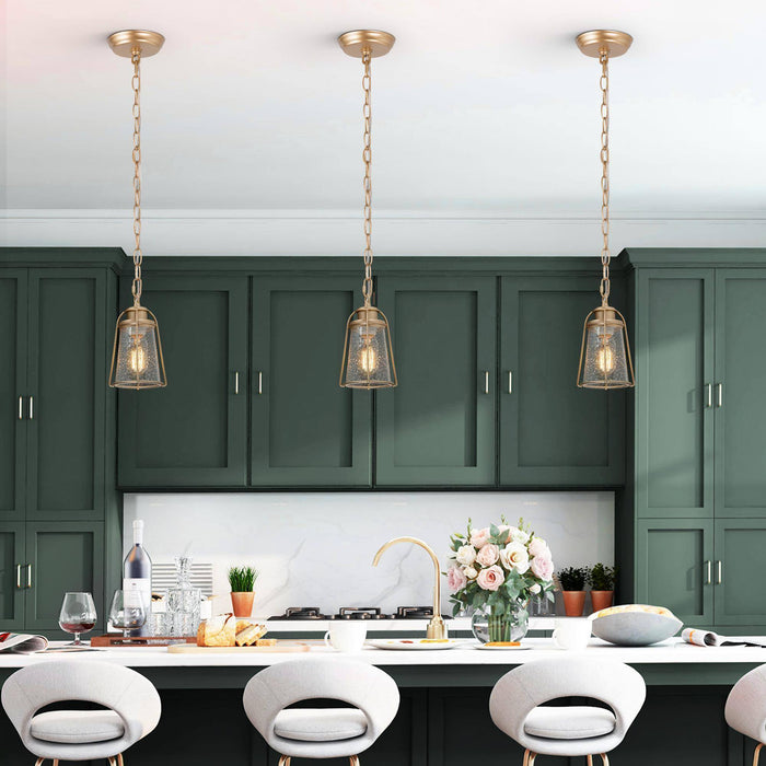 Myrene 1-Light Gold Pendant Lights