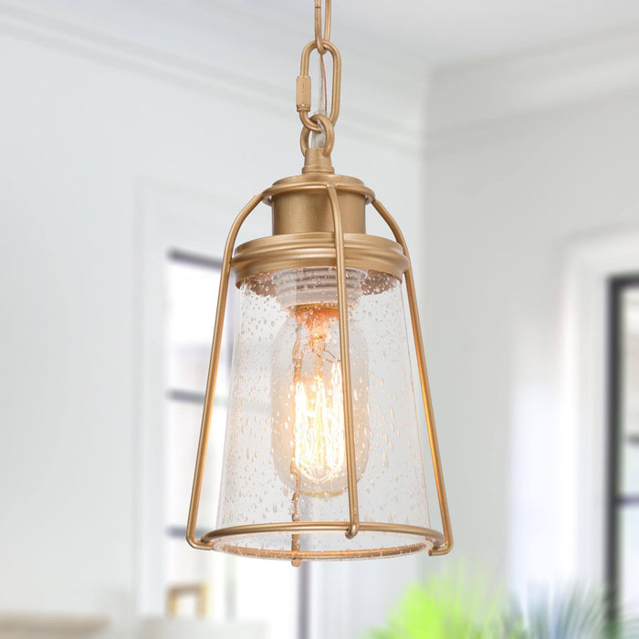 Myrene 1-Light Gold Pendant Lights