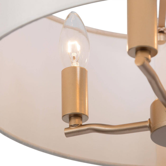 Eclipix 4-Light Gold Chandelier