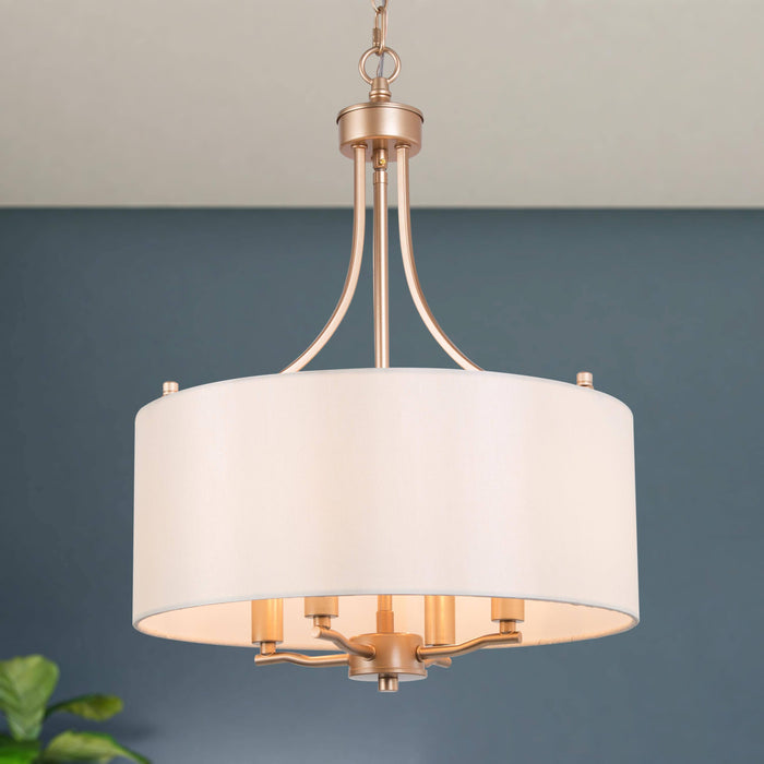 Eclipix 4-Light Gold Chandelier