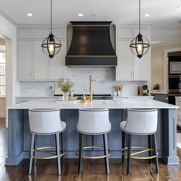 Roriel 1-Light Black Pendant Lights