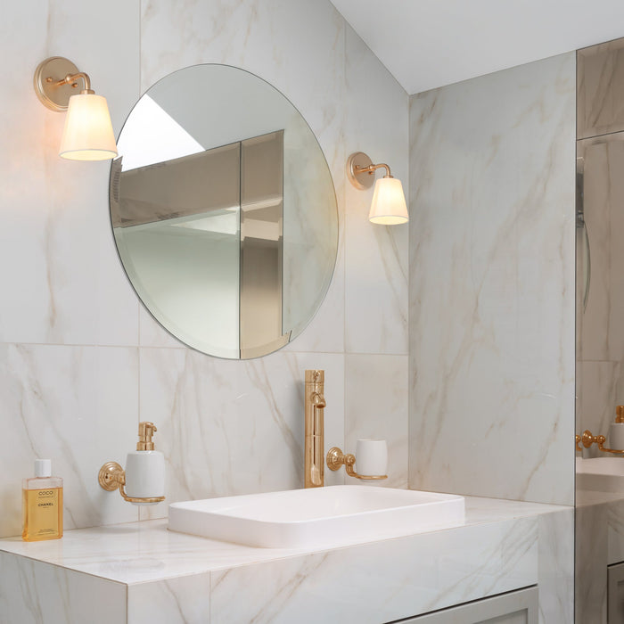 Capene 1-Light Gold Wall Sconce