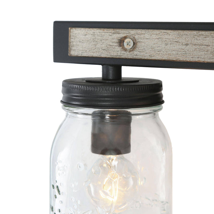Alinet 2-Light Wood Bathroom Vanity Light