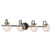 4-Light Bath Vanity Lights Wall Sconces - Belles Lighting