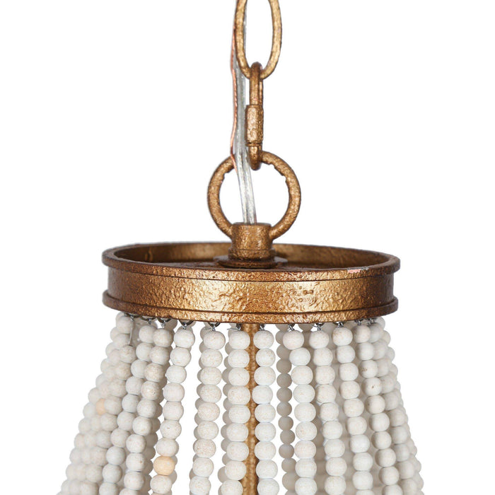Citeaka 3-Light Gold Chandelier