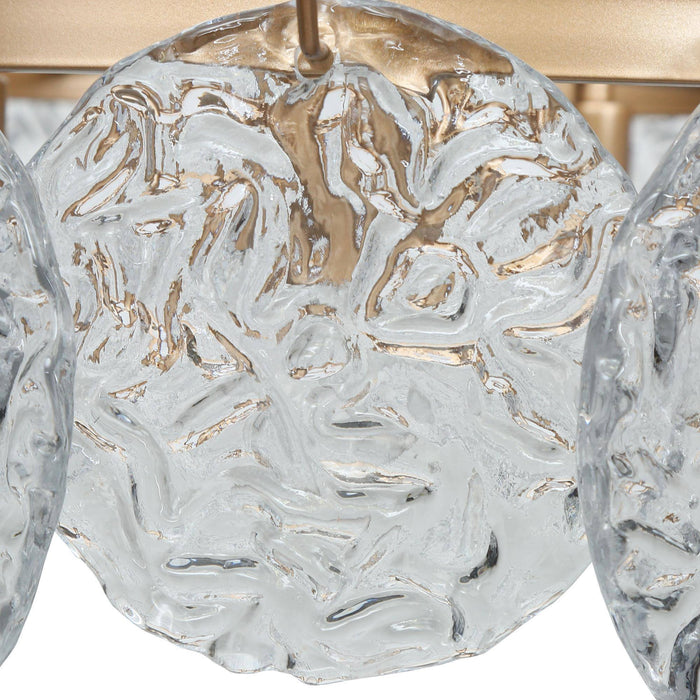Medira 5-Light Gold Chandelier