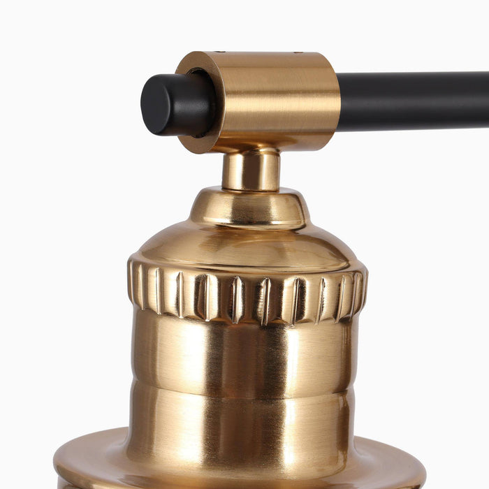 Despovy 3-Light Black and Brass Island Light