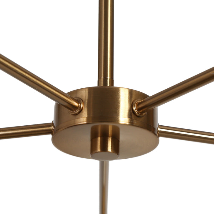 Tencan 5-Light Gold Chandelier