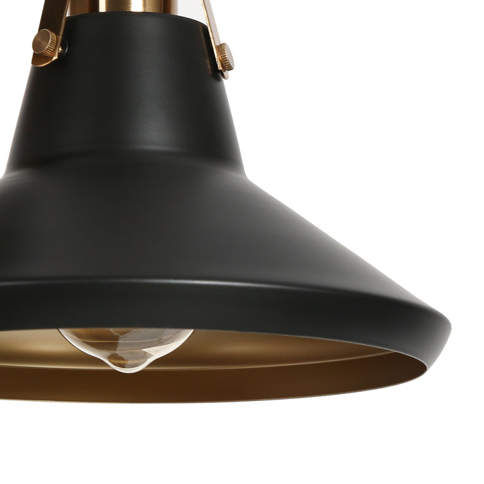 Parhic 3-Light Brass Chandelier