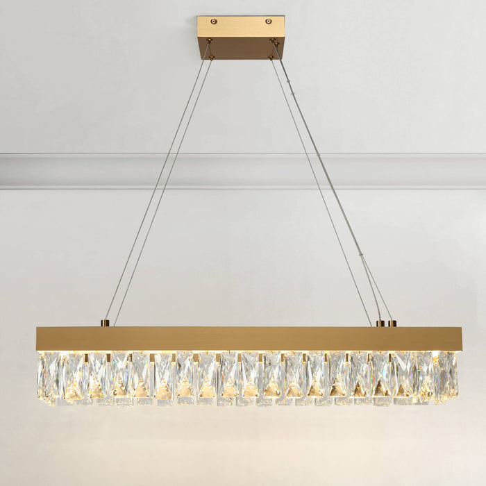 Vexorin 1-Light LED Brass Island Lights