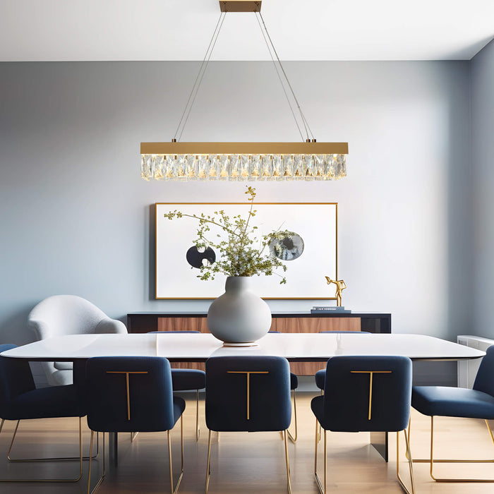 Vexorin 1-Light LED Brass Island Lights