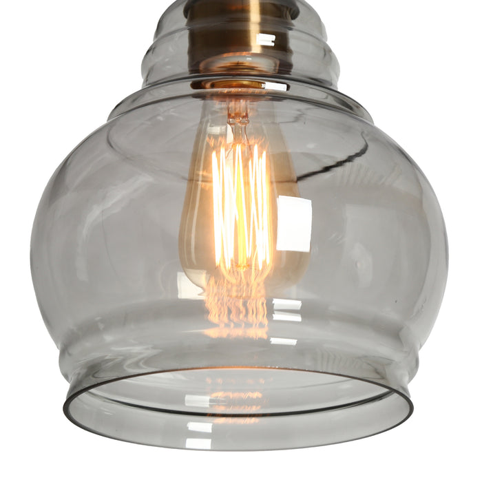 Veylin 1-Light Brass Pendant Light