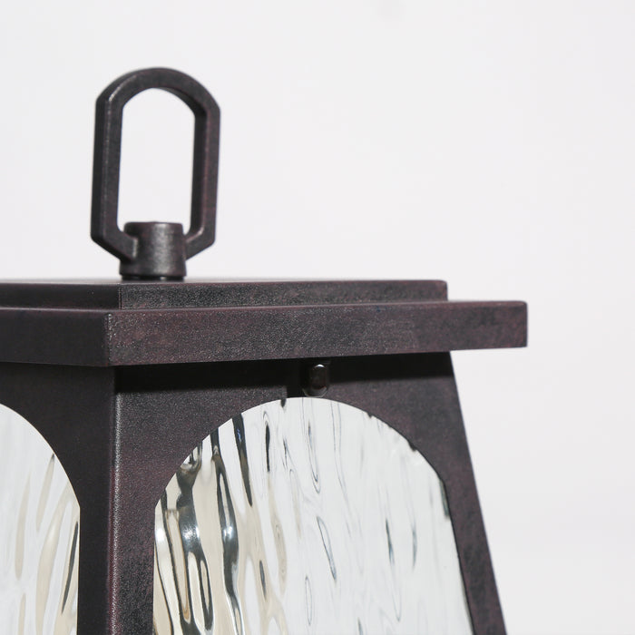 Lyveris 1-Light Black Outdoor Post Light